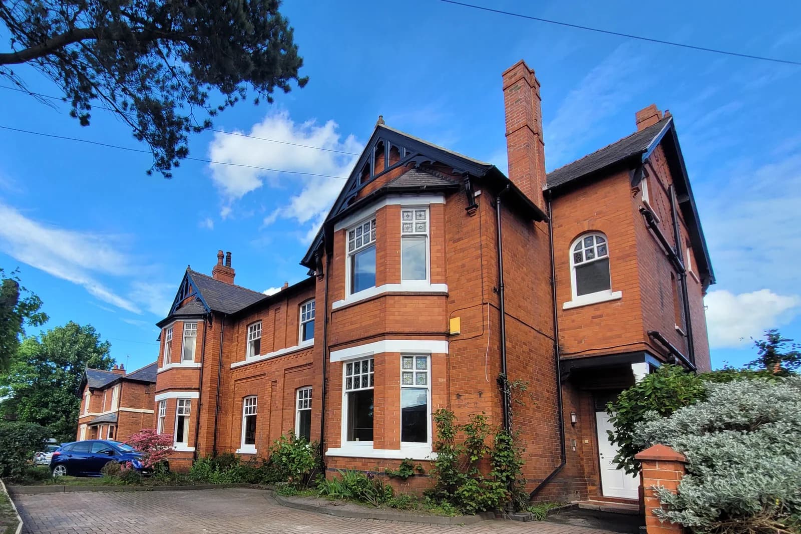 The Victorian villa converted to a mental health crisis house at Liverpool Road, Chester