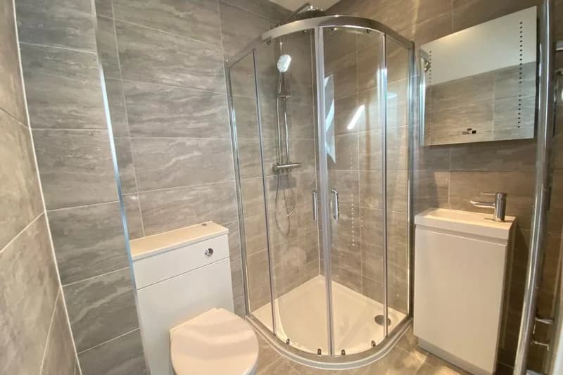 The shower room