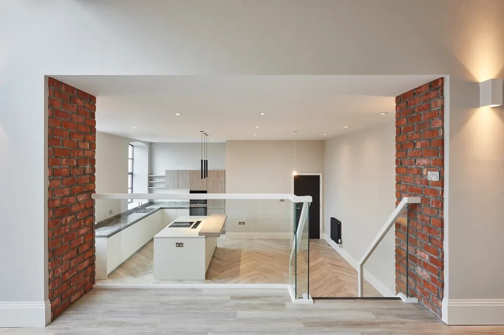Bath Street Lofts, Birmingham: a living area