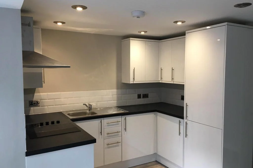 Cross Green House, Leeds: a kitchen