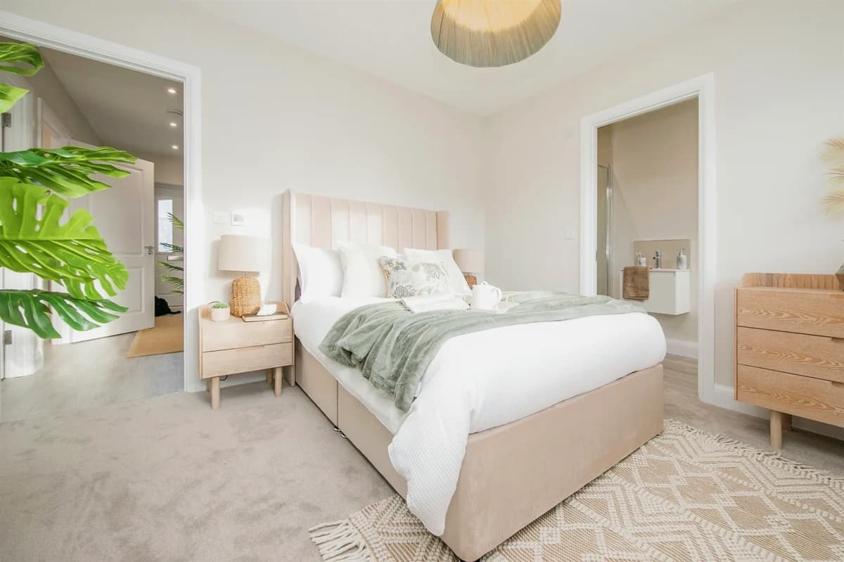 Martello Gardens, Walton on the Naze: a bedroom