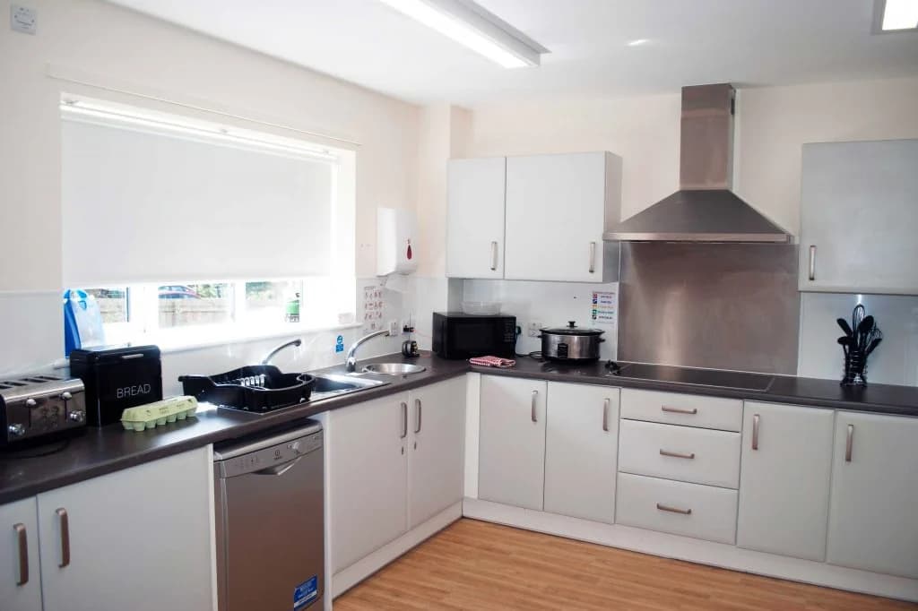 Park Place, Leeds: a kitchen