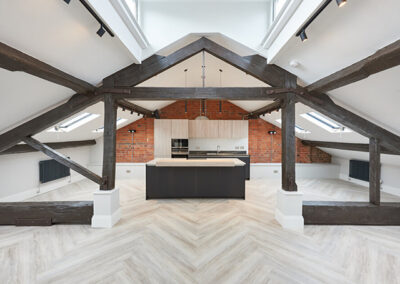 Birmingham – Historic Grade 2 Listed building in the Gun Quarter converted into 4 apartments